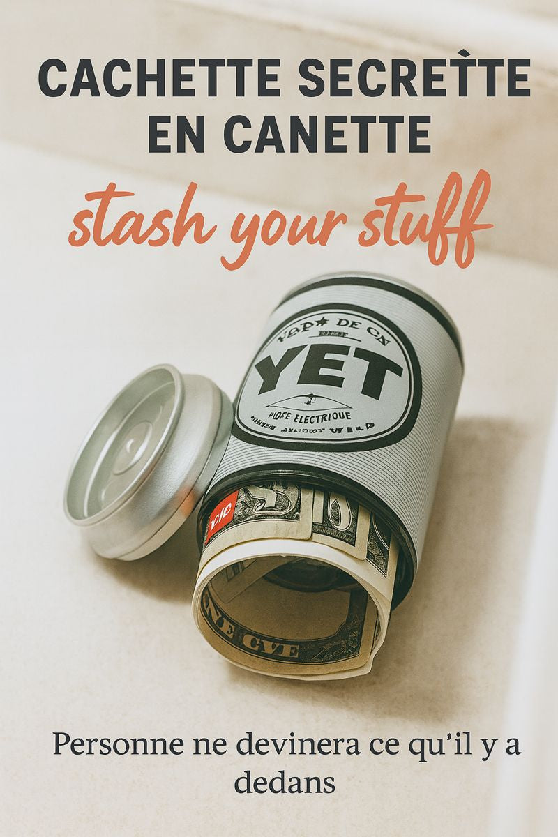 Coffre-Fort Cachette en Canette