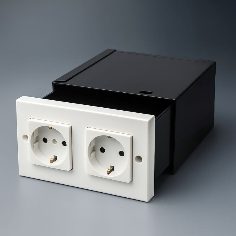 Prise murale cachée